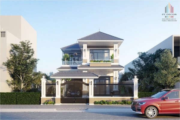Thi công xây dựng nhà 2 tầng - Xây Nhà Trọn Gói Bình Thuận - Nhà Thầu Xây Dựng ST Decor